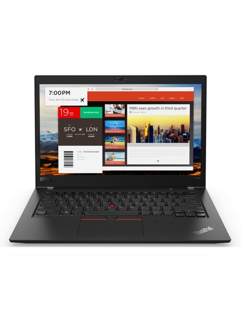 Lenovo ThinkPad T480s / Core i5 8250U 1.6GHz/16GB RAM/256GB SSD FP/SC/webcam/14.0 FHD (1920x1080)/backlit kb/Windows 11 Pro 64-bit használt laptop