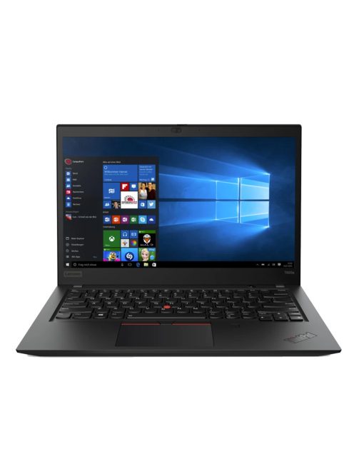 Lenovo ThinkPad T495s / AMD Ryzen 7 PRO 3700U / 16 GB / 256GB NVME / CAM / FHD / HU / AMD Radeon Vega 10 / Win 11 Pro 64-bit használt laptop