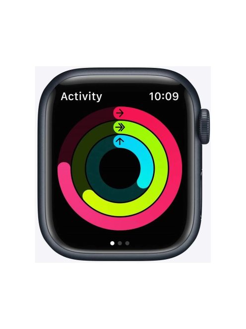 Apple Watch Series 7 GPS Aluminum 45mm Midnight 32GB használt okosóra