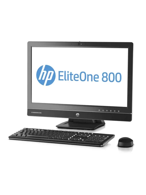 HP EliteOne 800 G1 AiO / Intel i3-4160 / 8GB / 128GB SSD + 500GB HDD / CAM / FHD / Intel HD Graphics / Win 10 Pro 64-bit All In One használt PC