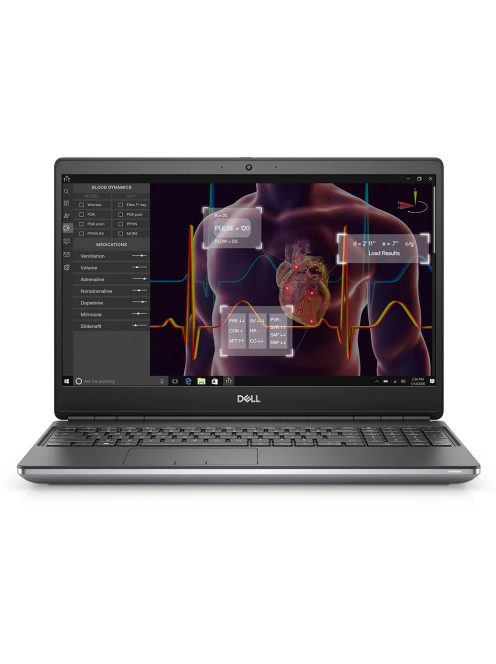 Dell Precision 7550 / 15.6 inch / Intel i7-10850H / 32GB / 512GB NVMe SSD / CAM / FHD / HU / NVIDIA Quadro T1000 4GB / Win 11 Pro 64-bit használt laptop