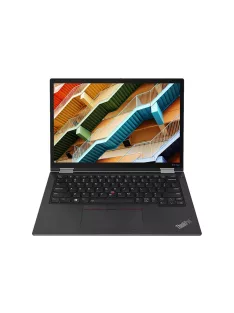   Lenovo ThinkPad X13 Yoga Gen1 / 13.3 inch / Intel i7-10610U / 16GB / 256GB NVMe SSD / CAM / FHD / HU / Intel UHD Graphics / Win 11 Pro 64-bit használt laptop