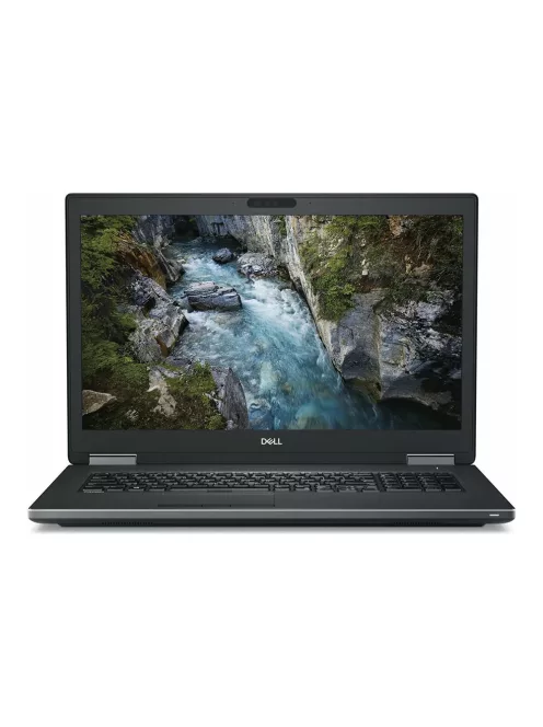 Dell Precision 7740 / 17.3 inch / Intel i7-9850H / 32GB / 256GB NVMe SSD + 256GB NVMe SSD / CAM / FHD / HU / NVIDIA Quadro RTX4000 8GB / Win 11 Pro 64-bit használt laptop
