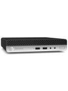 HP ProDesk 400 G5 DM / Intel i3-9100T / 8GB / 256GB NVMe / Intel UHD Graphics / Win 11 Pro 64-bit használt PC