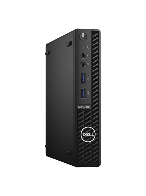 Dell Optiplex 3080 Micro / Intel i5-10500T / 16GB / 256GB NVMe / Intel UHD Graphics / Win 11 Pro 64-bit használt PC