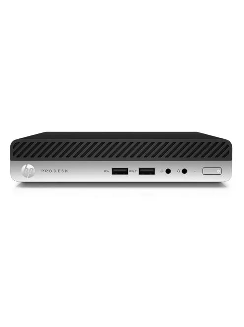 HP ProDesk 400 G4 DM / Intel i5-8500T / 8GB / 256GB NVMe SSD / Intel UHD Graphics / Win 11 Pro 64-bit használt PC