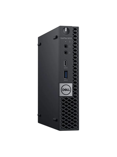 Dell Optiplex 5070 Micro / Intel i5-8500T / 8GB / 256GB NVMe / Intel HD Graphics / Win 11 Pro 64-bit használt PC