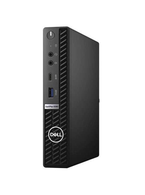 Dell Optiplex 5080 Micro / Intel i5-10500T / 16GB / 256GB NVMe / Intel UHD Graphics / Win 11 Pro 64-bit használt PC