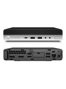   HP EliteDesk 800 G5 DM / Intel i5-9500T / 16GB / 256GB NVMe + 256GB NVMe / Intel UHD Graphics / Win 11 Pro 64-bit használt PC