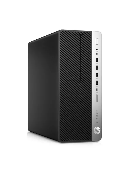 HP EliteDesk 800 G5 TWR / Intel i7-9700 / 8GB / 256GB NVMe SSD / AMD Radeon R7 430 2GB / Win 11 Pro 64-bit használt PC