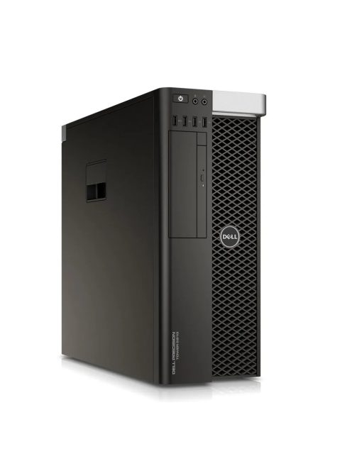 Dell Precision T5810 / Intel Xeon E5-1620 v3 / 16GB / 256GB SSD + 2TB HDD / NVIDIA Quadro M2000 4GB / Win 10 Pro 64-bit használt PC