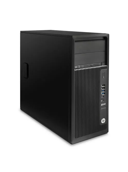 HP Z240 WorkStation / Intel Xeon E3-1240 v5 / 16GB / 256GB NVMe SSD / NVIDIA Quadro K2200 4GB / Win 10 Pro 64-bit használt PC