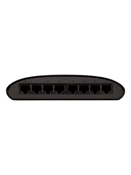 D-LINK Switch 8x100Mbps Műanyagházas Asztali, DES-1008D/E