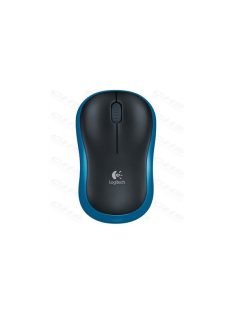 LOGITECH Egér - M185 Vezeték Nélküli Optikai Nano, Kék