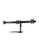 MULTIBRACKETS Asztali állvány (3 képernyős rögzítőkar), M VESA Desktopmount Triple Stand 15-24" (max.VESA: 100x100 mm)