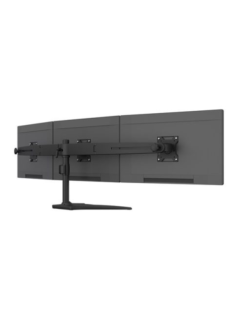 MULTIBRACKETS Asztali állvány (3 képernyős rögzítőkar), M VESA Desktopmount Triple Stand 15-24" (max.VESA: 100x100 mm)
