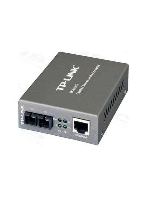TP-LINK Optikai Media Konverter 1000(réz)-1000SX(SC) Single mód, MC210CS