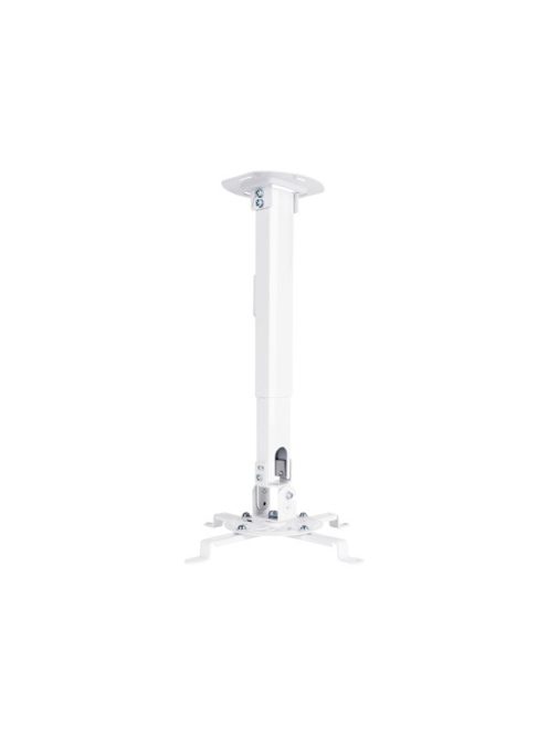 MULTIBRACKETS Mennyezeti konzol, M Universal Projector Ceiling Mount I (13.5 kg, White, 380-580 mm)