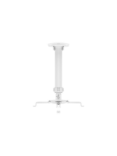 MULTIBRACKETS Mennyezeti konzol, M Universal Projector Ceiling Mount I (13.5 kg, White, 380-580 mm)