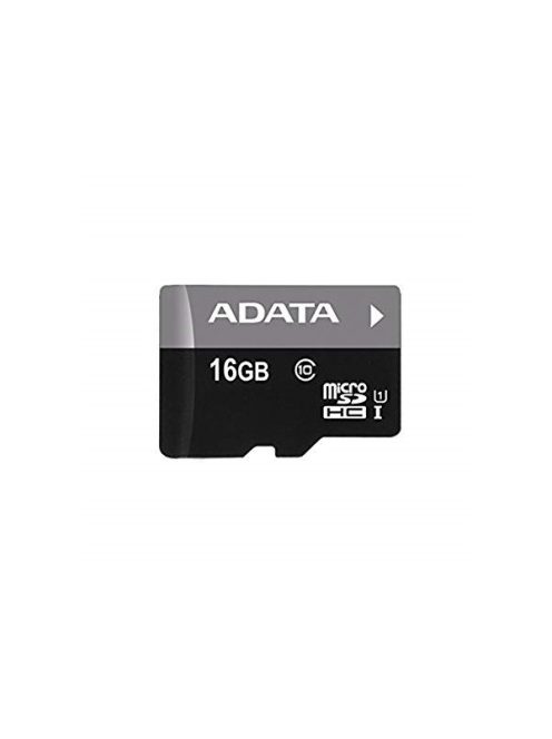 ADATA Memóriakártya MicroSDHC 16GB + Adapter UHS-I CL10 (50/10)