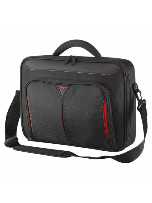 TARGUS Notebook táska Briefcase / Classic 14" Clamshell Case - Black/Red