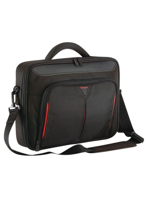 TARGUS Notebook táska Briefcase / Classic 14" Clamshell Case - Black/Red