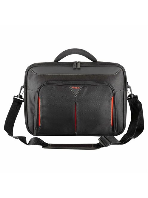 TARGUS Notebook táska Briefcase / Classic 14" Clamshell Case - Black/Red