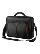 TARGUS Notebook táska CN415, Classic+ 15-15.6" Clamshell Laptop Bag - Black/Red