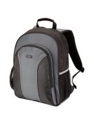 TARGUS Notebook hátizsák TSB023EU, Essential 15.4-16" Laptop Backpack - Black/Grey