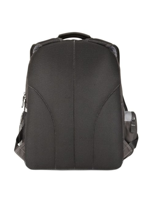 TARGUS Notebook hátizsák TSB023EU, Essential 15.4-16" Laptop Backpack - Black/Grey