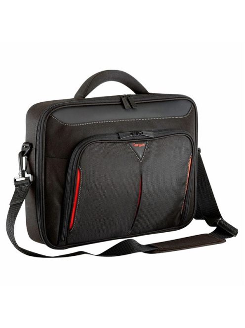 TARGUS Briefcase / Classic+ 17-18" Clamshell Laptop Bag - Black/Red