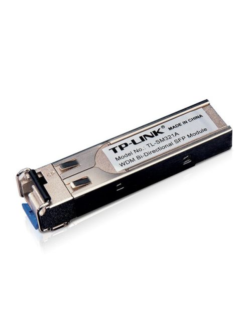 TP-LINK Switch SFP Modul 1000Base-BX WDM kétirányú 10km távolság, TL-SM321A
