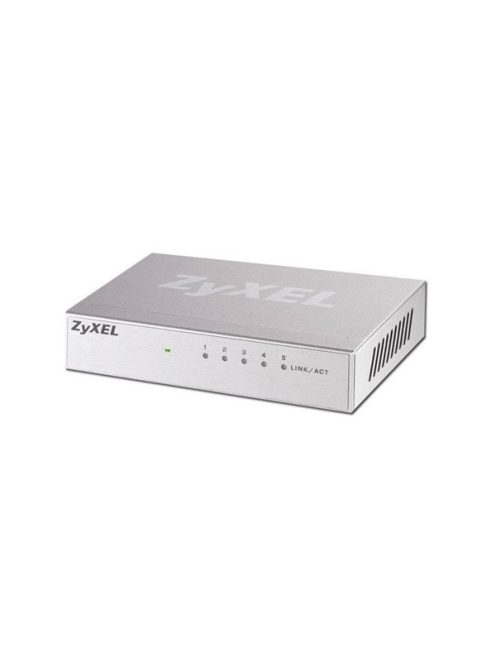 ZYXEL Switch 5x100Mbps, Fémházas Asztali, ES-105AV3-EU0101F
