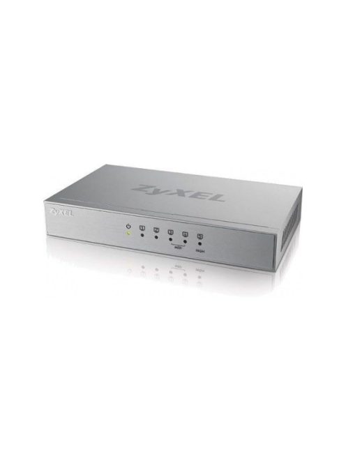 ZYXEL Switch 5x1000Mbps, Fémházas Asztali, GS-105BV3-EU0101F