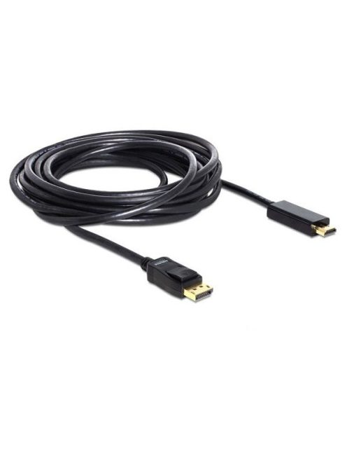 DELOCK kábel Displayport 1.1 male > HDMI-A male passzív 2m fekete