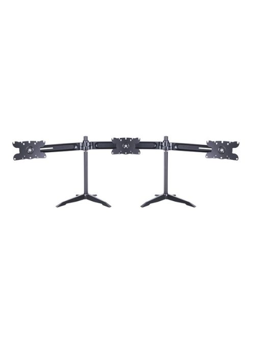 MULTIBRACKETS Aasztali állvány (3 képernyős rögzítőkar), M VESA Desktopmount Triple Stand 24-32" (max.VESA: 200x100 mm)