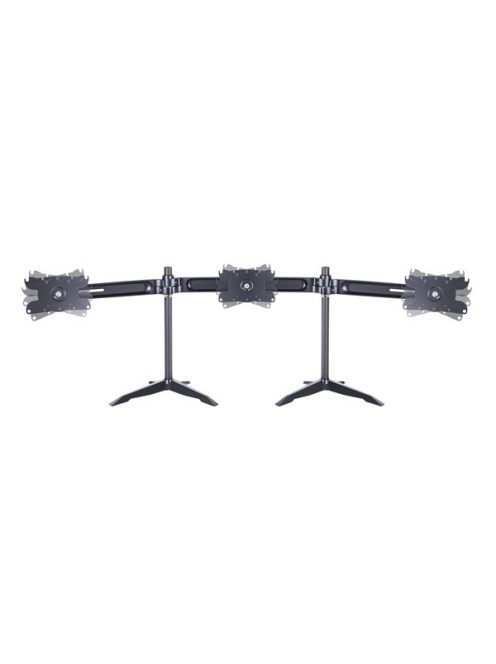 MULTIBRACKETS Aasztali állvány (3 képernyős rögzítőkar), M VESA Desktopmount Triple Stand 24-32" (max.VESA: 200x100 mm)