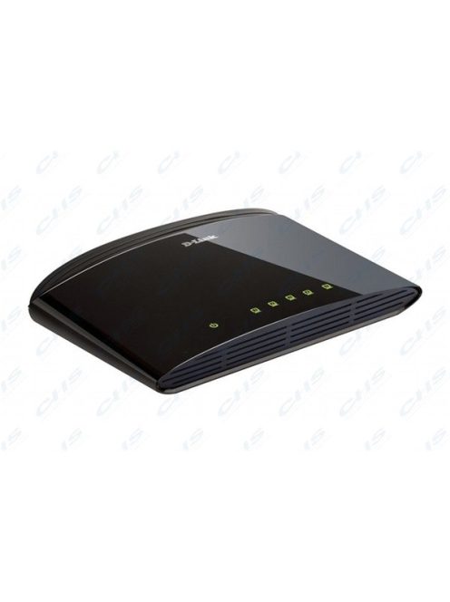 D-LINK Switch 5x100Mbps Műanyagházas Asztali, DES-1005D/E