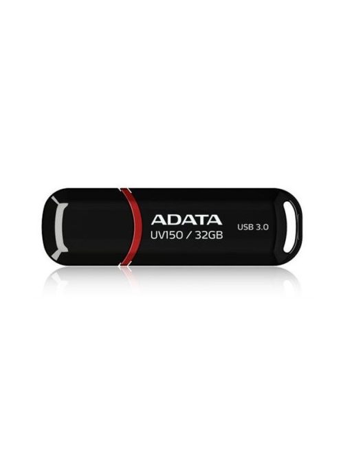 ADATA Pendrive 32GB, UV150 USB 3.1, Fekete