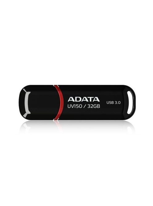 ADATA Pendrive 32GB, UV150 USB 3.2, Fekete