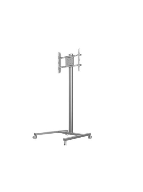 MULTIBRACKETS Gurulós padlóállvány, M Display Stand 180 Single Silver (32-65", max.VESA: 700x400 mm, 50 kg)