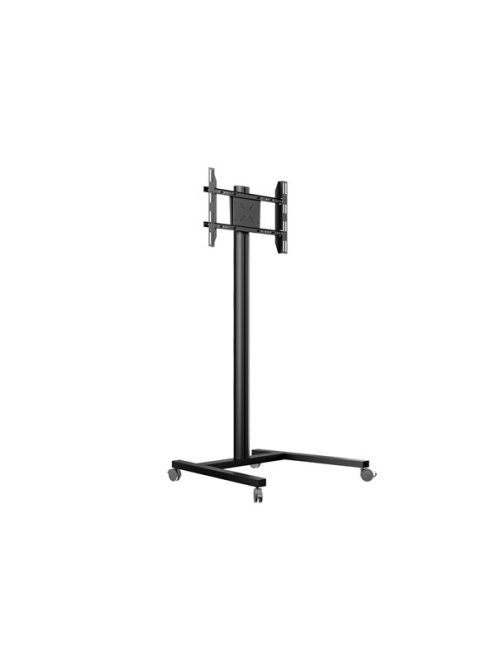 MULTIBRACKETS Gurulós padlóállvány, M Display Stand 180 Single Black (24-65", max.VESA: 700x400 mm, 50kg)