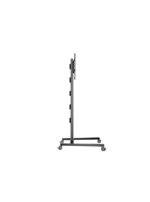 MULTIBRACKETS Gurulós padlóállvány, M Display Stand 180 Single Black (24-65", max.VESA: 700x400 mm, 50kg)