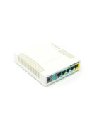 MIKROTIK Wireless Router RouterBOARD 2,4GHz, 5x100Mbps, 300Mbps, Menedzselhető, Asztali - RB951UI-2ND