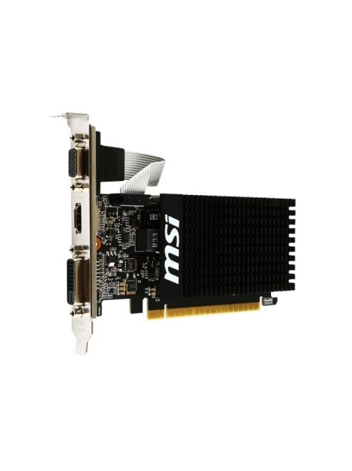 MSI Videokártya PCI-Ex16x nVIDIA GT 710 2GB DDR3 Passzív
