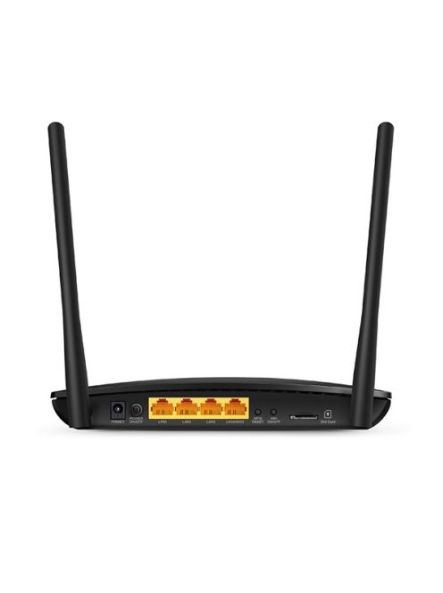 TP-LINK 3G/4G Modem + Wireless Router N-es 300Mbps 1xWAN(100Mbps) + 3xLAN(100Mbps), TL-MR6400