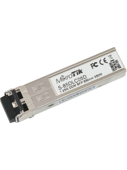 MIKROTIK SFP Modul Multi-Mode, Dual LC, 1,25Gbit, 550m - S-85DLC05D