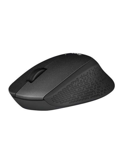 LOGITECH Egér - M330 Silent Plus Vezeték Nélküli Optikai, Fekete