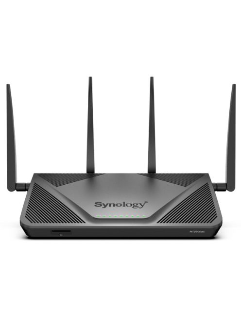 SYNOLOGY Wireless Router 2x1000Mbps DualWAN, 4x1000Mbps, 4x4 MIMO, RT2600ac