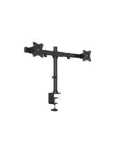   MULTIBRACKETS Asztali konzol (2 képernyős rögzítőkar), M Deskmount Basic Dual (15-27", max.VESA: 100x100 mm, 10 kg)